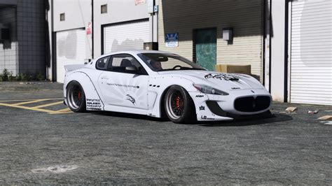 2013 Maserati GranTurismo MC Stradale Liberty Walk Add On Template