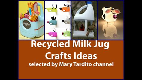 Best Recycled Milk Jug Crafts Ideas Youtube