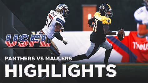 Michigan Panthers vs Pittsburgh Maulers Highlights | USFL Playoffs