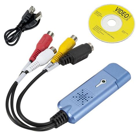 usb  audio video capture card adapter capture  channel video tv dvd