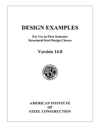 Steel design-examples | PDF