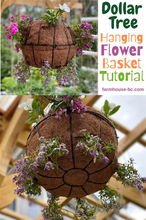 How To Draw A Hanging Flower Basket Best Flower Site