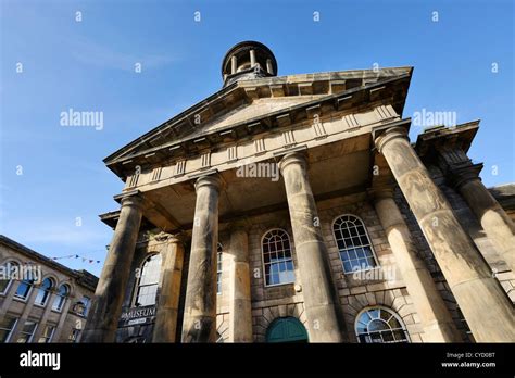 Front entrance of Lancaster City Museum UK Stock Photo - Alamy