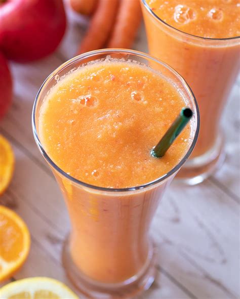 Apple Carrot Orange Smoothie Idea Go Eat Green Without Banana