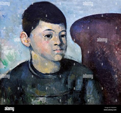 Portrait Of The Artists Son C 1880 Paul Cezanne 1839 1906 France