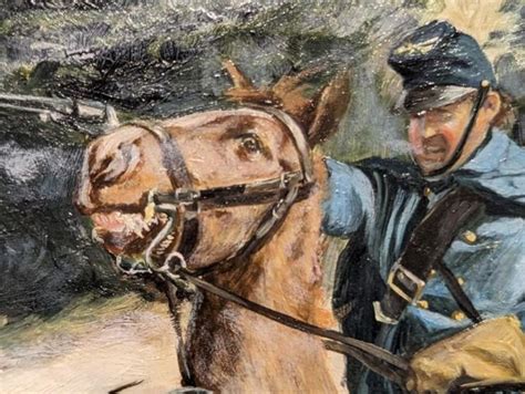 Don Troiani Don Troiani Original Civil War Oil Painting 1864