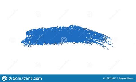 Grunge Brush Stroke With United Nations Flag Vector Illustration