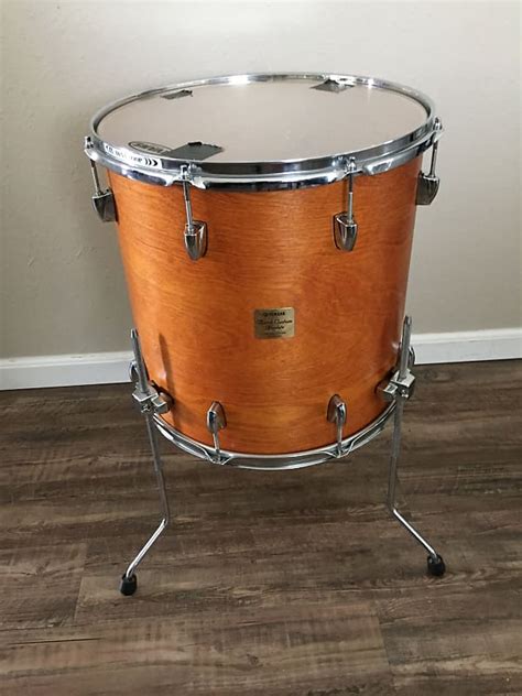 Yamaha Birch Custom Absolute Vintage Natural 16x16 Floor Tom Reverb