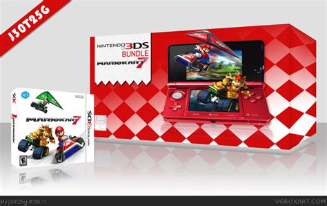 Mario Kart 7 Bundle Nintendo 3DS Box Art Cover by j30t25g