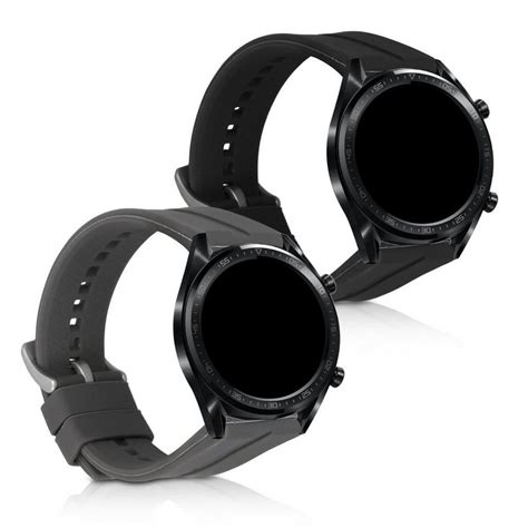 Kwmobile Uhrenarmband 2x Sportarmband Kompatibel Mit Huawei Watch Gt 42mm Armband Tpu