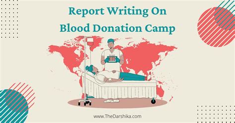 Report Writing On Blood Donation Camp 2024