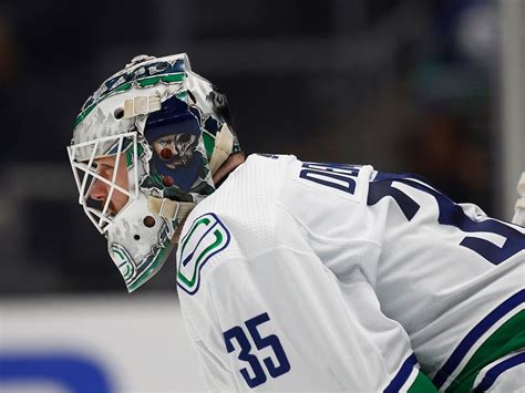 Canucks goalie Thatcher Demko is back on the ice | The Province