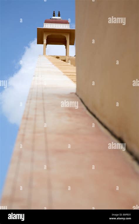 The Brihat Samrat Yantra At Janar Mantar Observatory Jaipur Rajasthan