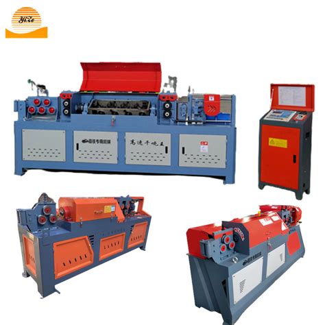 Automatic Metal Rebar Straightening Machine CNC Reinforcing Steel Bar