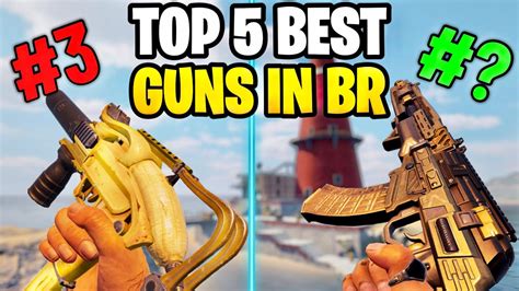 TOP 5 GUNS IN COD Mobile BATTLE ROYALE SEASON 4 YouTube