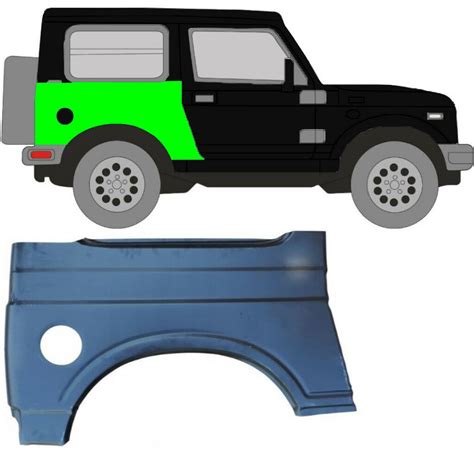 Kotfl Gel F R Suzuki Samurai Hinten Rechts