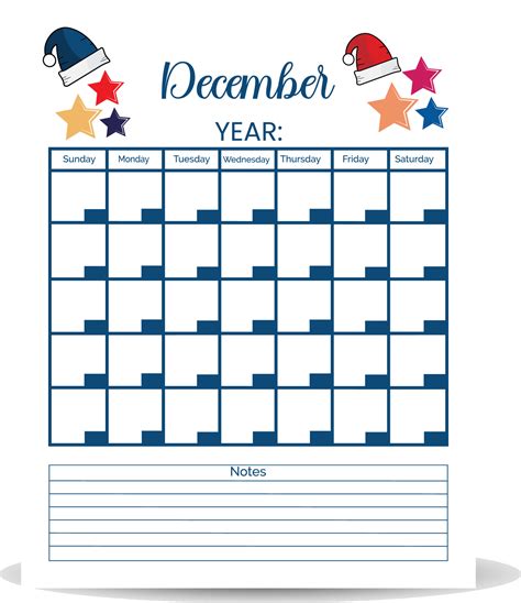 December Planner Design 12917940 Vector Art at Vecteezy