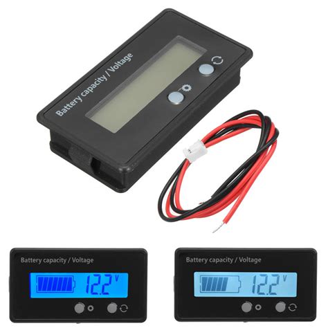 12v 6 63v Lcd Acid Lead Lithium Battery Capacity Indicator Voltage