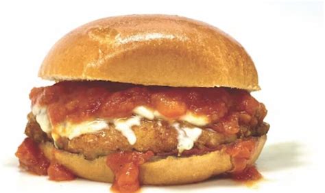 Saucy Chicken Parm Sandwich Crispy Chicken Parm Sandwich