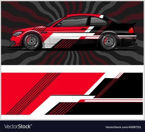 Vinyl Car Wraps For Vehicle Sticker Design Vector Image