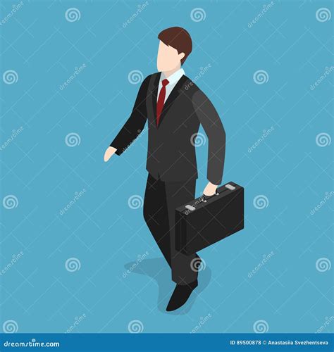 Isometric Set Of Business People Stock Illustration Illustration Of Male Person 89500878