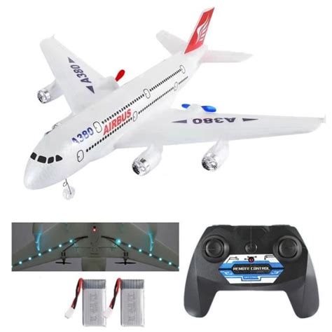 Avec Batteries Mod Le D Avion Airbus A Rc Pour Enfants Avion