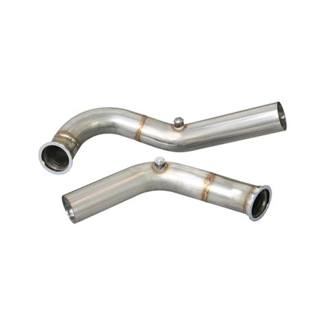 Twin Turbo Header Downpipe Kit For 60 66 Chevy C10 Truck Sbc Small Block