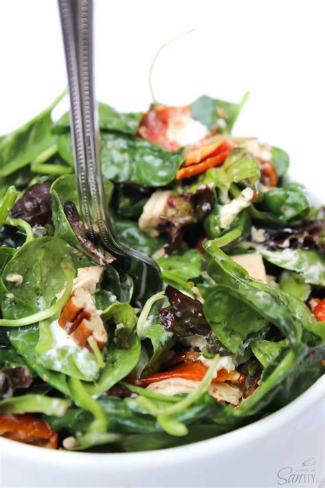 The 30 Best Ideas For Chicken Spinach Salad Best Recipes Ideas And Collections