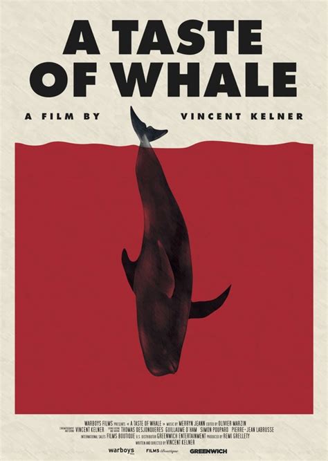 A Taste of Whale Movie Poster / Affiche (#1 of 2) - IMP Awards