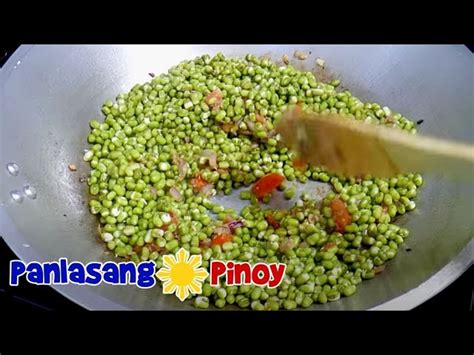 Mung Bean Recipe Panlasang Pinoy