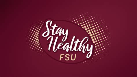 Media Toolkit Stay Healthy Fsu