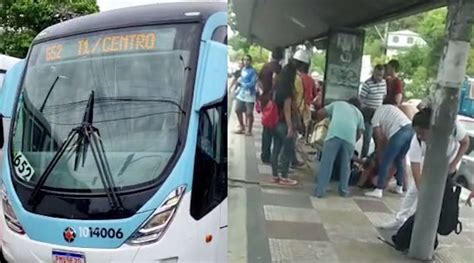 Três passageiros são esfaqueados durante assalto a ônibus em Manaus