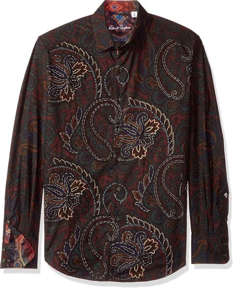 Robert Graham Men S Carlyle Long Sleeve Classic FIT Woven Shirt Multi