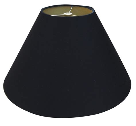 Royal Designs 16 Coolie Empire Hardback Lamp Shade Black