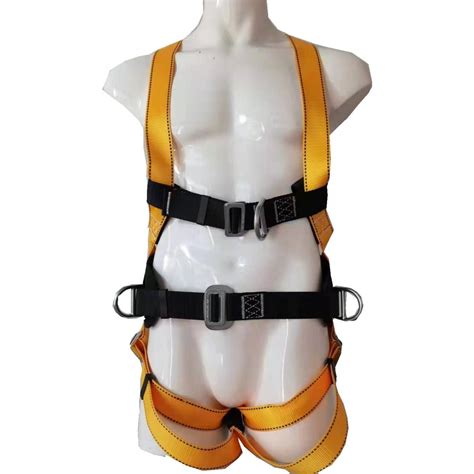 Ce Standard Full Body Snap Buckles Fall Suspension Safety Harness With