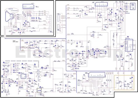 Crt Tv Pcb Circuit Diagram Crt Circuit Diagram