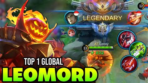 No Mercy Leomord Best Build Top Global Leomord Gameplay