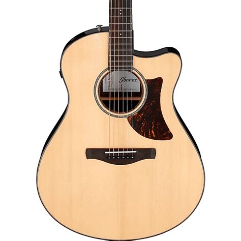 Ibanez Aam Ce Advanced Auditorium Acoustic Electric Guitar Natural