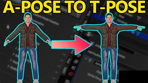 Convert A Pose To T Pose In Blender CATS Addon Munish Kumar YouTube