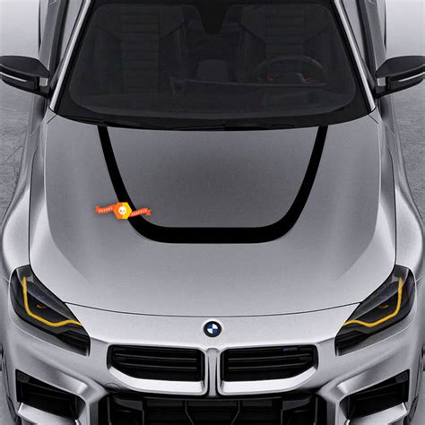 2023 BMW M2 G87 M Performance Parts Hood Decal Vinyl Sticker