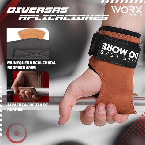 Ripley Mu Equeras Worx Leather Hook Cuero Laminado Grips Calleras