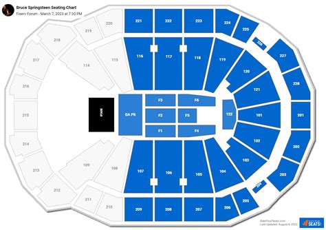 Fiserv Forum Concert Seating Chart - RateYourSeats.com