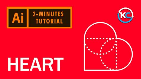 How To Draw Heart Shape In Illustrator