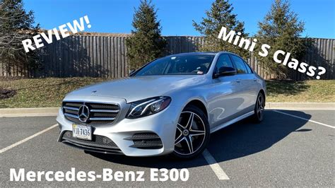 2019 Mercedes E300 Review A Smaller S Class Youtube