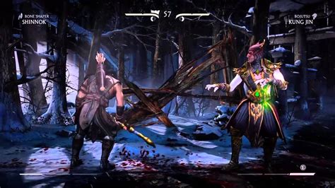 Mortal Kombat X Shinnok Vs Kung Jin Youtube