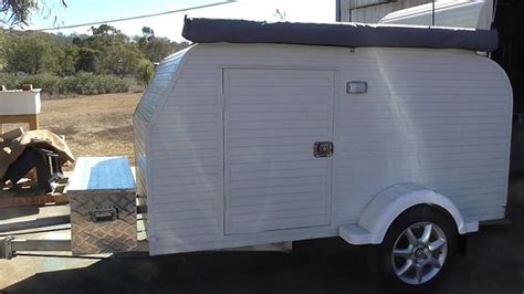 Teardrop Camper DIY Build Update 2 | Teardrop camper, Micro camper trailers, Camper