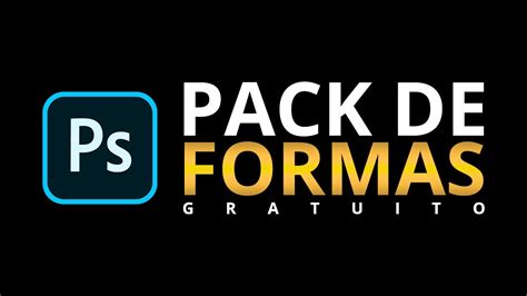 Pack Grátis De Formas Shapes Para Photoshop Youtube