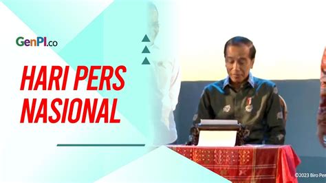 Presiden Jokowi Dunia Pers Sedang Tidak Baik Baik Saja Youtube