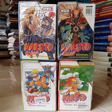 Jual Komik Naruto Box Set Baru Segel Shopee Indonesia