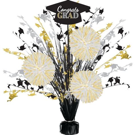 Yellow Congrats Grad Graduation Party Kit For 60 Guests Party City